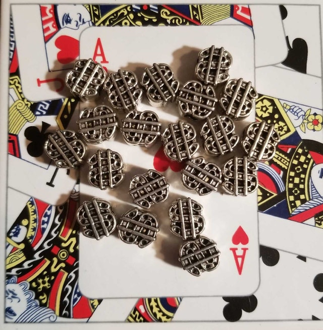 20 money sign Charm beads - photo 2
