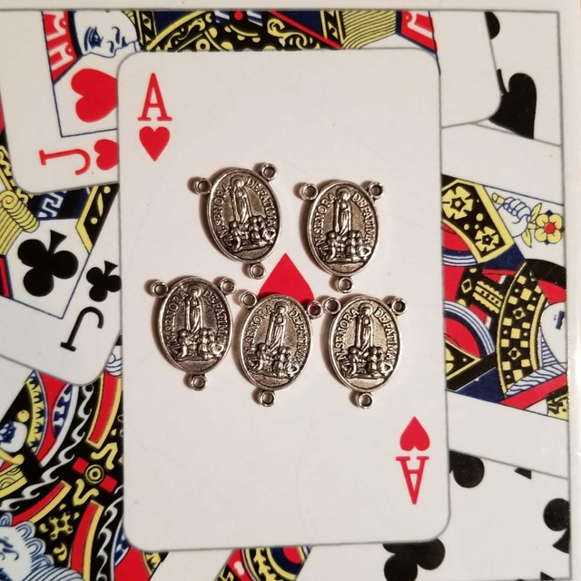 50 cents only rosary charms + Crucifix - photo 3