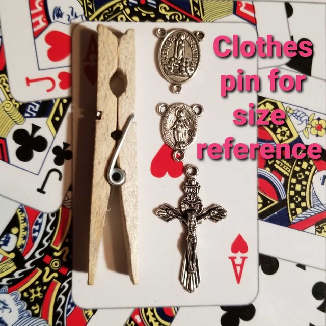 50 cents only rosary charms + Crucifix - photo 5