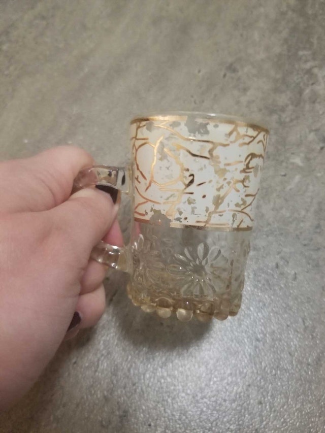small shot glass mug