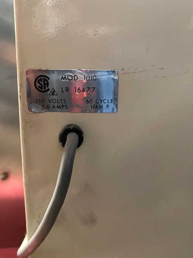 Vibatron model 1010 vintage vibration belt machine working image indicator(3)