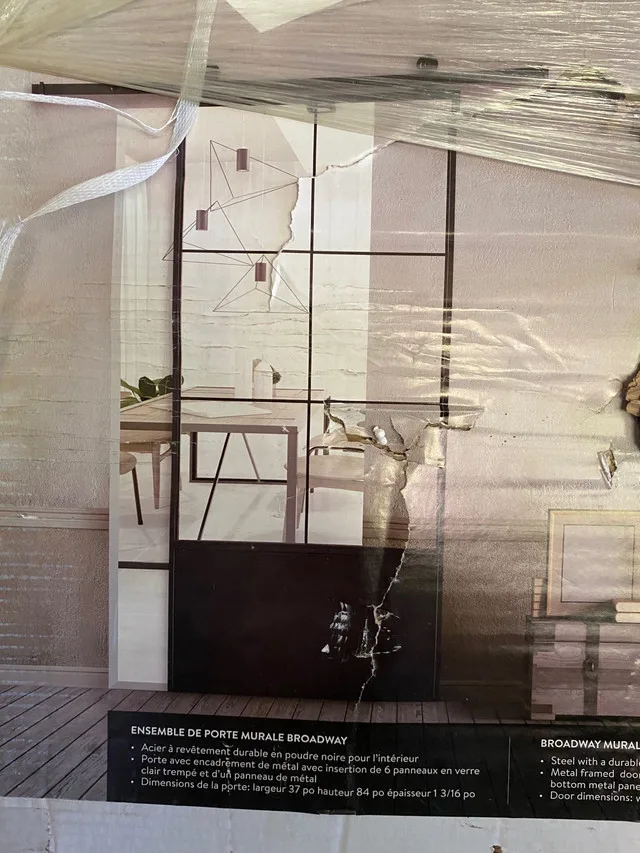 Broadway mural door kit