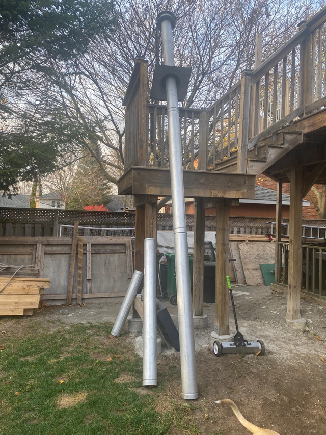 Type “B” gas vent 280” long 5.5” Wide