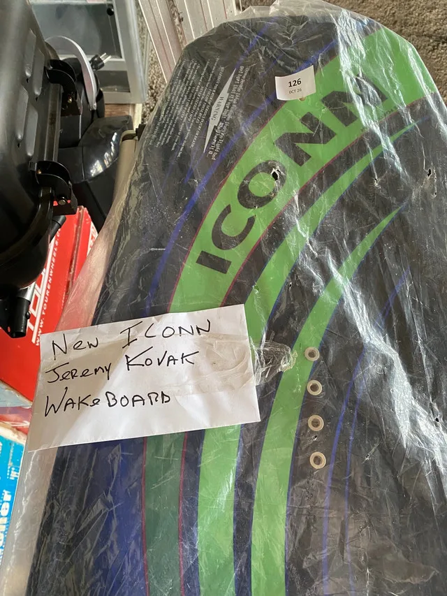 iconn Jeremy kovak wake board Vintage new old stock image indicator(3)