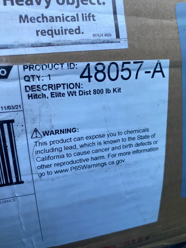 Eaz-Lift Elite Weight Distribution Hitch TR3 WEIGHT DISTRI image indicator(4)