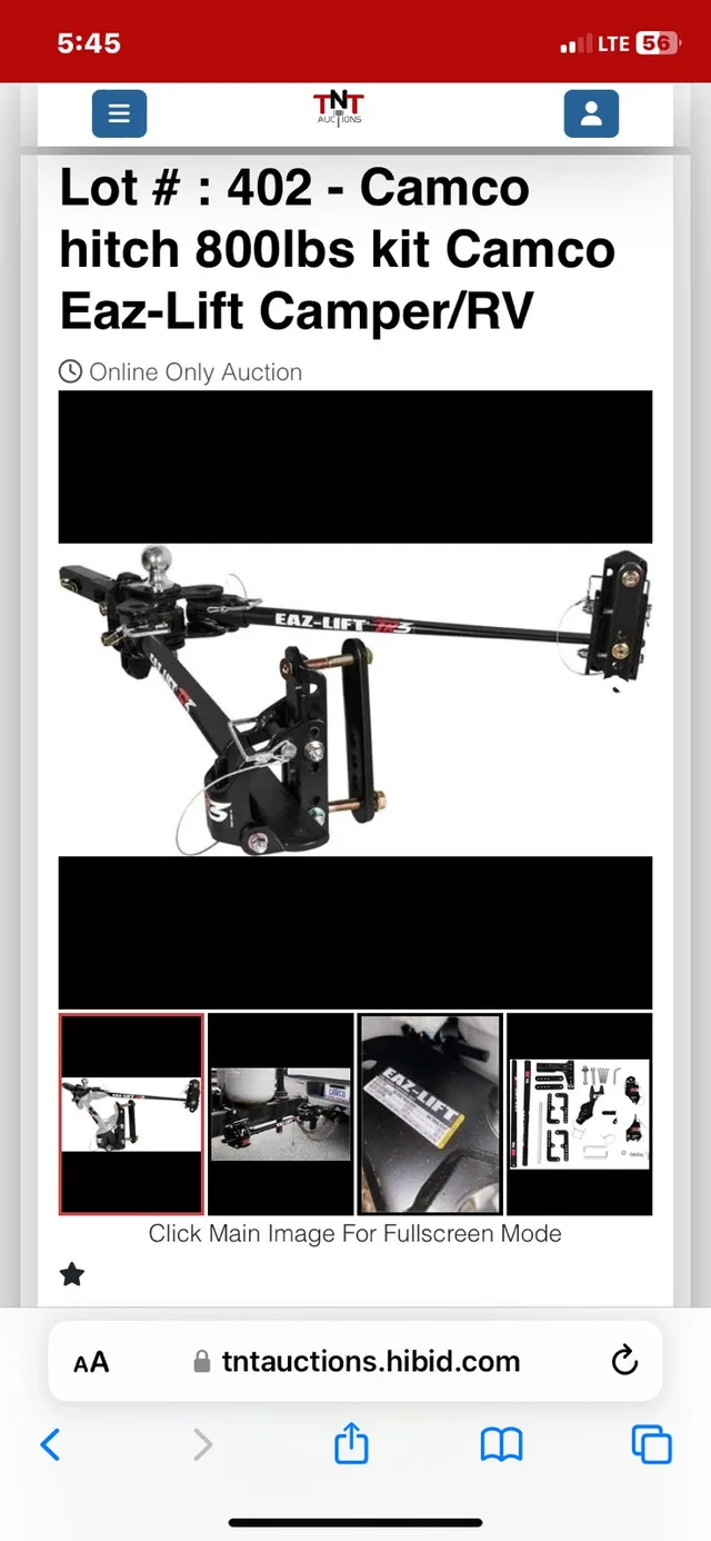 Eaz-Lift Elite Weight Distribution Hitch TR3 WEIGHT DISTRI image indicator(7)