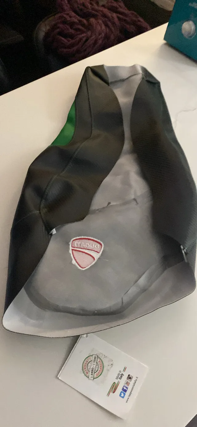 Ducati motorcycle seat cover image indicator(5)