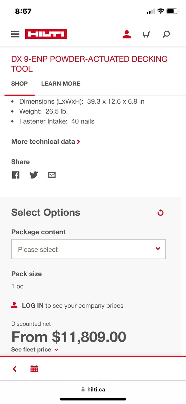 DX 9-ENP POWDER-ACTUATED DECKING TOOL image indicator(4)