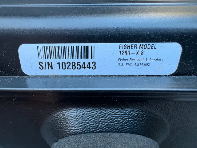 Fisher Aquanaut 1280-X Metal Detector image indicator(5)