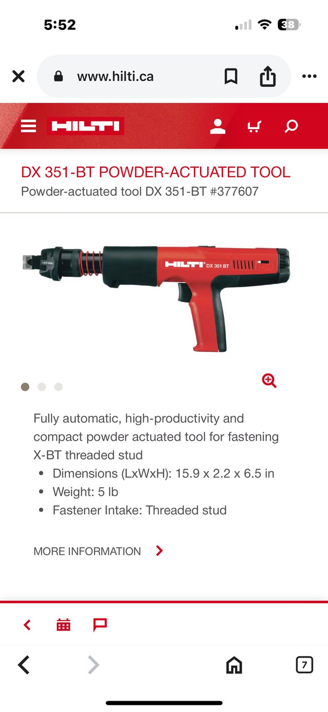 Hilti DX351 BT - photo 4