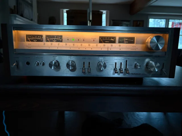 Pioneer SX-880 vintage receiver image indicator(2)