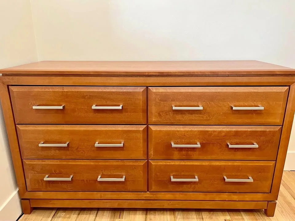 Dutailier 6-Drawer Solid Wood Dresser - Made in Canada thumbnail