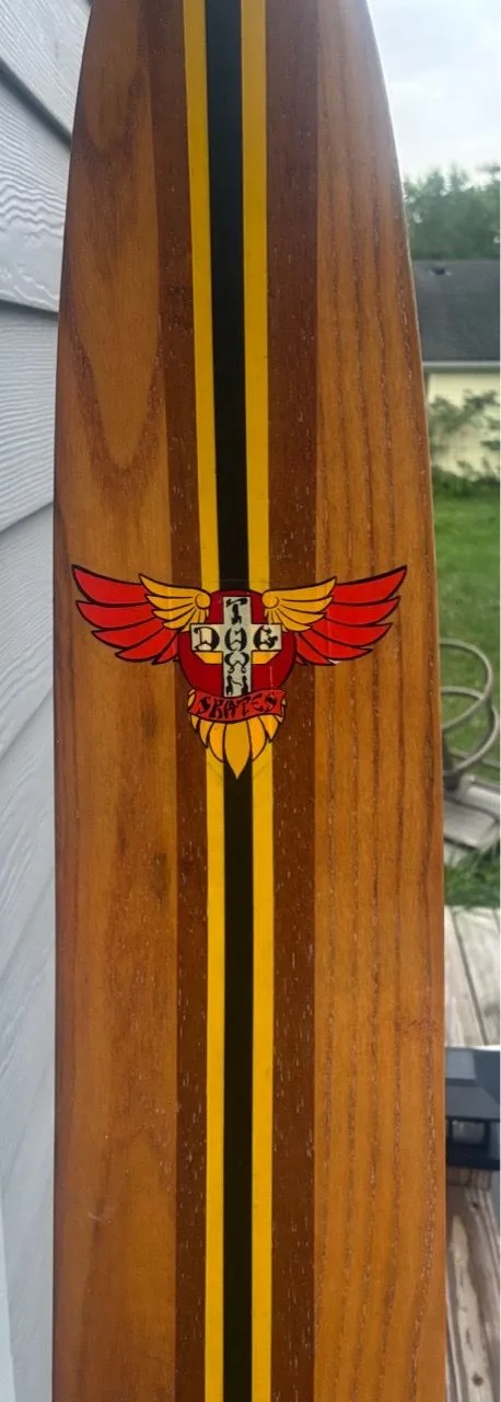 Vintage Wooden Slalom Water Ski - photo 2