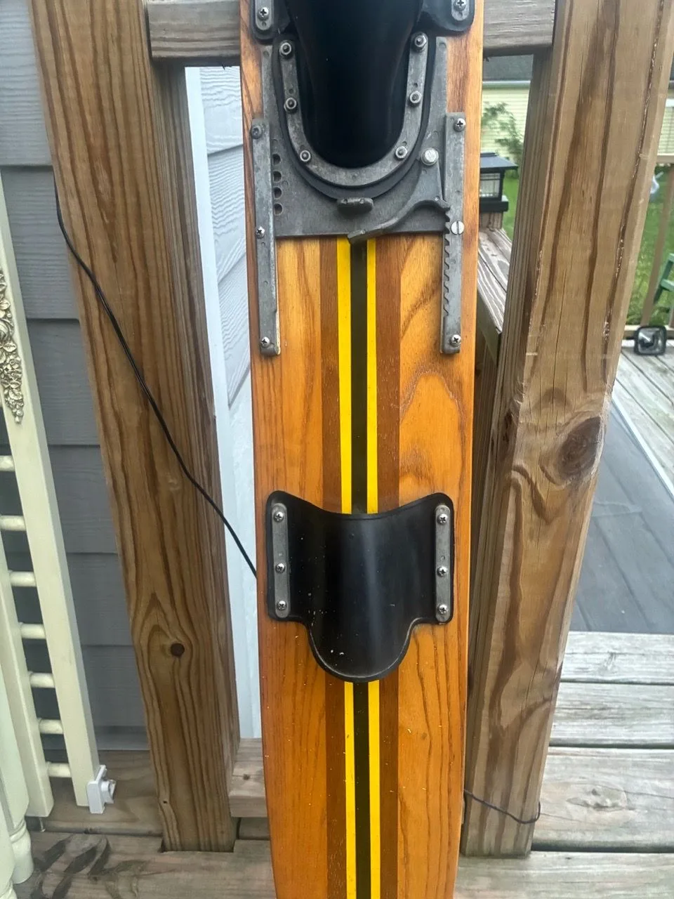 Vintage Wooden Slalom Water Ski - photo 3