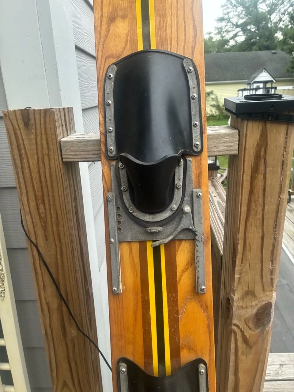 Vintage Wooden Slalom Water Ski - photo 5