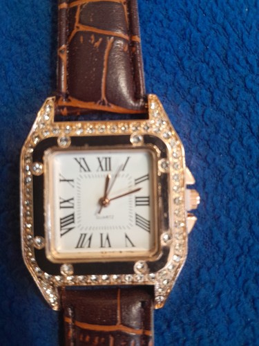 Square Watch Rhinestone Women's - photo 2