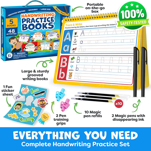 Magic Grooved Writing Practice for Kids Age 3-5 - photo 2
