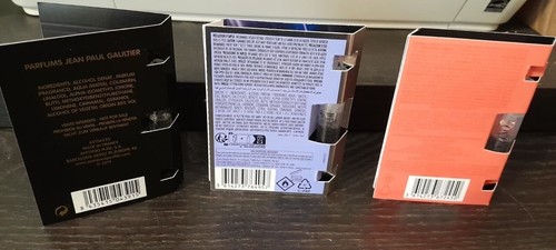 6 Pack Men Parfum Gaultier/Valentino/Angel Elixir Vial Travel Sp - photo 3