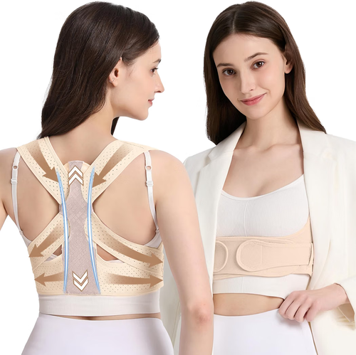 Posture Corrector for Women, Back Brace Shoulder Straightener Be