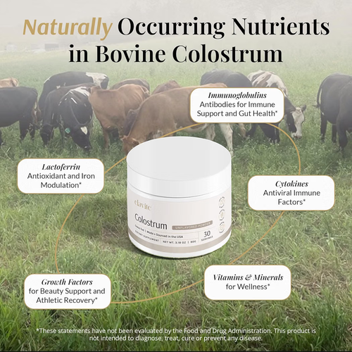 Elavite Bovine Colostrum Powder 30 Servings Chocolate - photo 5