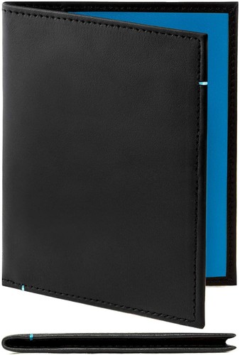 Leather Passport Cover Credit Card Holder Passport Wallet - photo 2