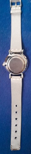 Geneva Stainless Steel Mesh Bracelet Watch - photo 3