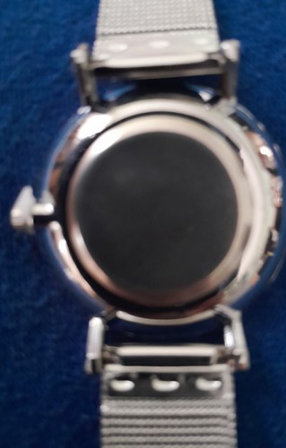 Geneva Stainless Steel Mesh Bracelet Watch - photo 4