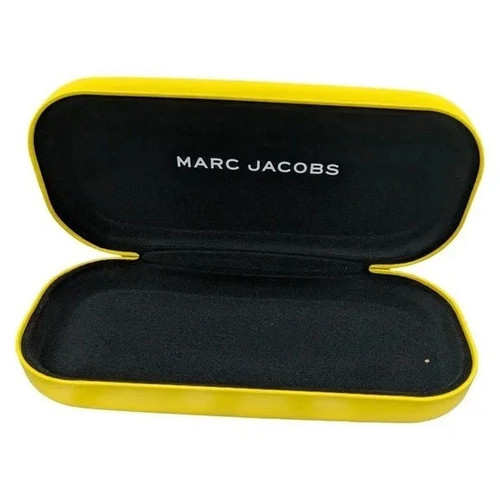 The Marc Jacobs Sunglasses Eyeglasses Case Yellow Leather Hard S - photo 3