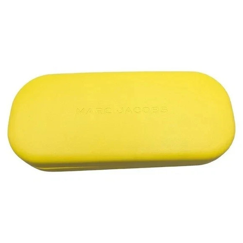 The Marc Jacobs Sunglasses Eyeglasses Case Yellow Leather Hard S - photo 4