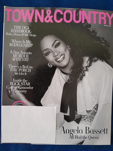 Town & Country Magazine March, 2025 - Angela Bassett