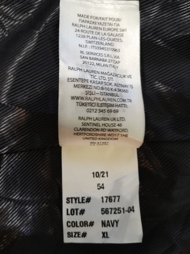 Vintage TOMMY HILFIGER Men's Rain Navy Trench Coat - photo 5