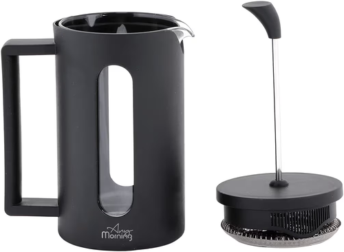 Stainless Steel Borosilicate Glass French Press Coffee Maker - photo 4