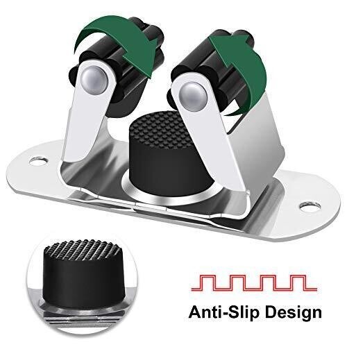 Mop and Broom Holder Wall Mount Heavy Duty Stainless Steel - photo 5
