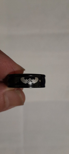 Batman Titanium Ring Stainless Steel Band Men's Jewelry Gifts Si