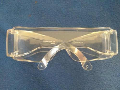 Protective Polycarbonate Safety Glasses, Clear - photo 2