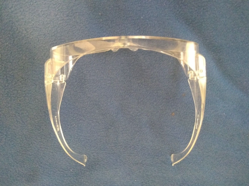 Protective Polycarbonate Safety Glasses, Clear - photo 3