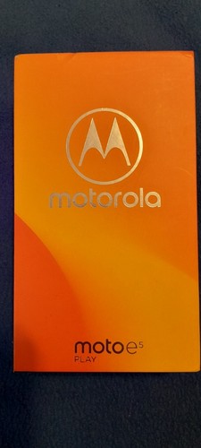 Motorola Moto e5 Play XT19217 Original Box with Manual