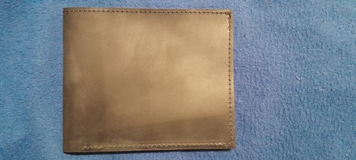 Genuine Leather Minimalist Bifold Wallets For Men
