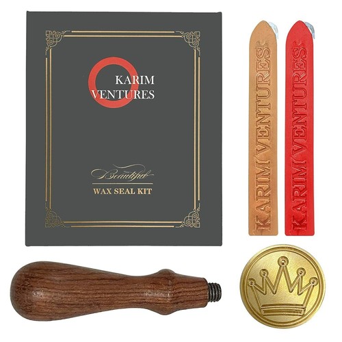 Wax Seal Stamp Kit for Envelopes and Invitations