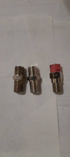 3 GHz F Type Female to Female F-81 Barrel Connector Coaxial Coup