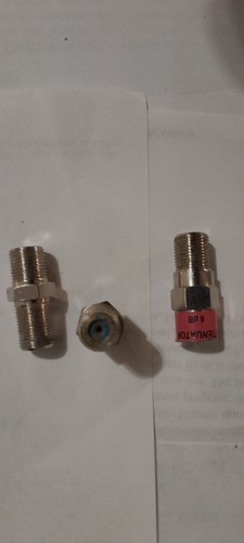 3 GHz F Type Female to Female F-81 Barrel Connector Coaxial Coup - photo 2