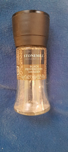 Stonemill Black Peppercorn Grinder, 7.6 Ounces