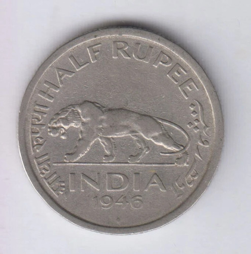 India - British | 1/2 Rupee Coin | King George VI | 1946-1947 - photo 3