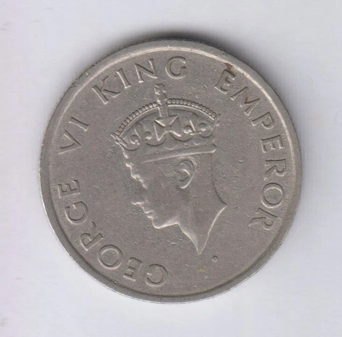India - British | 1/2 Rupee Coin | King George VI | 1946-1947 - photo 4