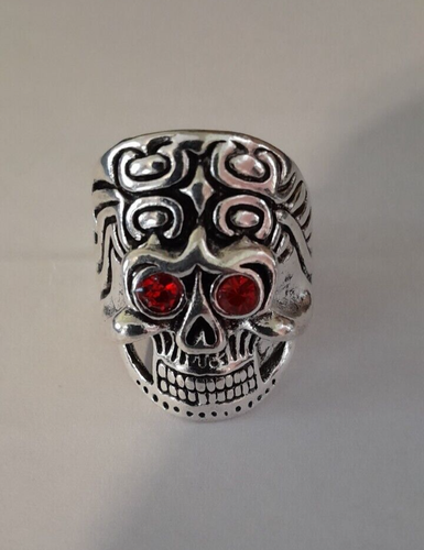 Vintage Retro Skull Head Ring Jewelry