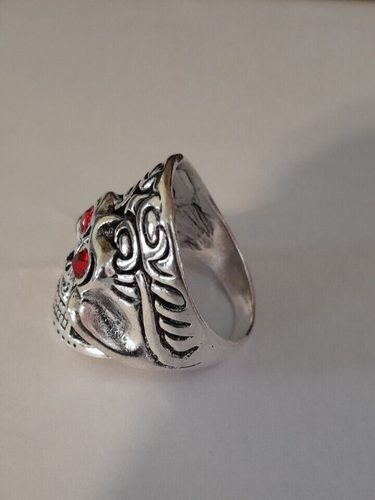 Vintage Retro Skull Head Ring Jewelry - photo 2