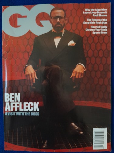 GQ Magazine Ben Affleck April May 2025 Paul Skenes Livvy Dunne