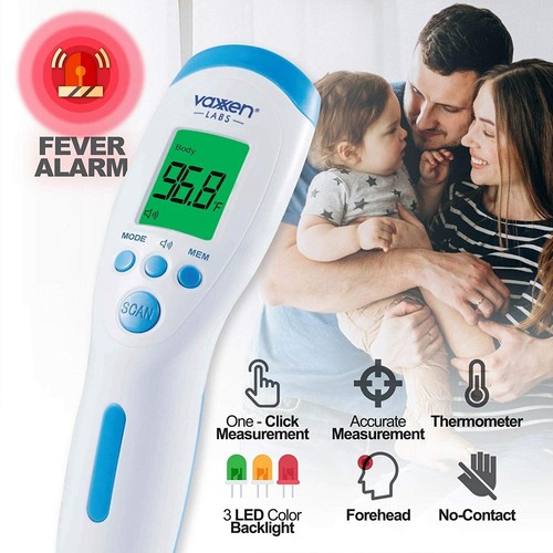 No Touch Infrared Forehead Thermometer Clinical Grade