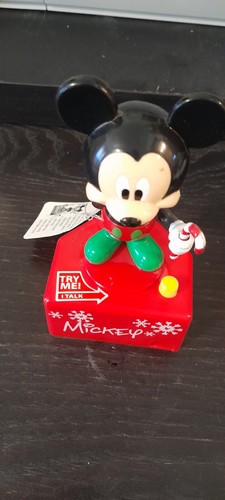 Disney Mickey Mouse Candy Dispenser Figurine Holiday Edition - photo 5