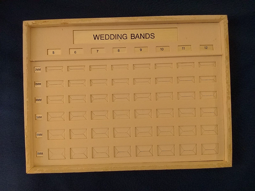 48 Slots Jewelry Display Storage Tray for Rings